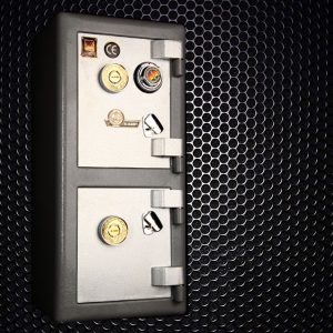 گاوصندوق گاو صندوق کاوه 350DKR دو طبقه کلید و رمز تایوانی